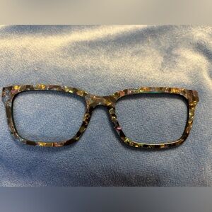 Elegant Tortoiseshell Pair Glasses Frame Topper